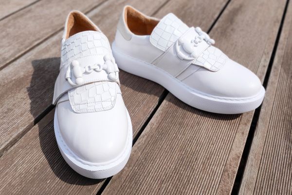 Babouche Damen Sneaker - Weiß