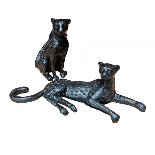 Colmore Skulptur Jaguar Alu/Raw Matt Black