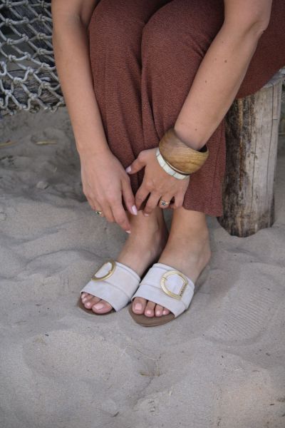 Babouche Lifestyle Damen Slipper- Sand