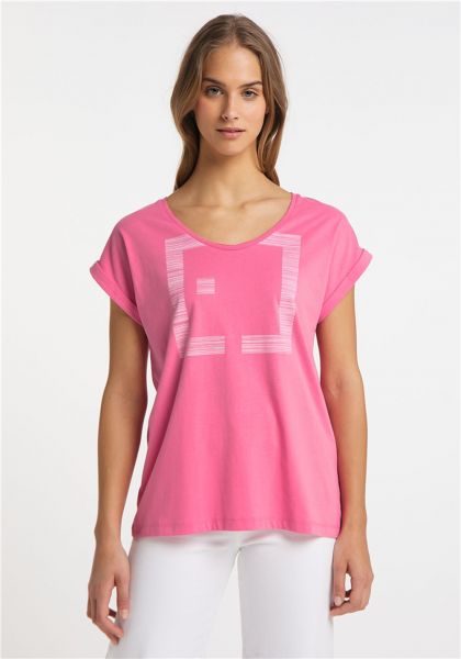 Elbsand LAVEA T-Shirt - Pink Coral